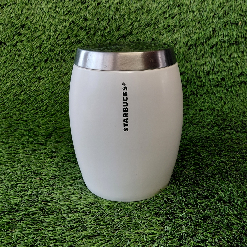 Starbucks Canister Ceramic Coffee Jar 24 oz / 710 ml 2011 Rare